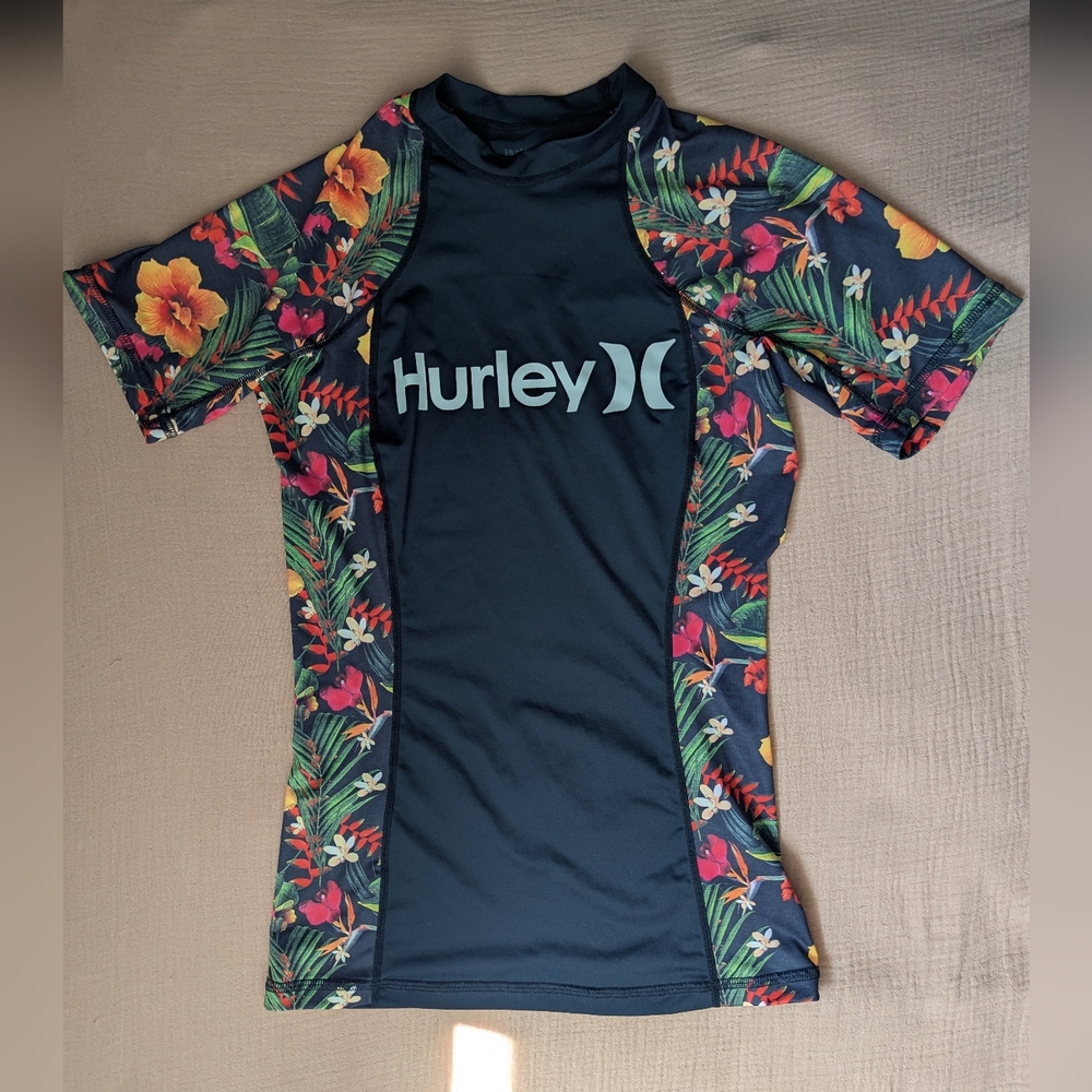 Hurley Floral Rash Guard